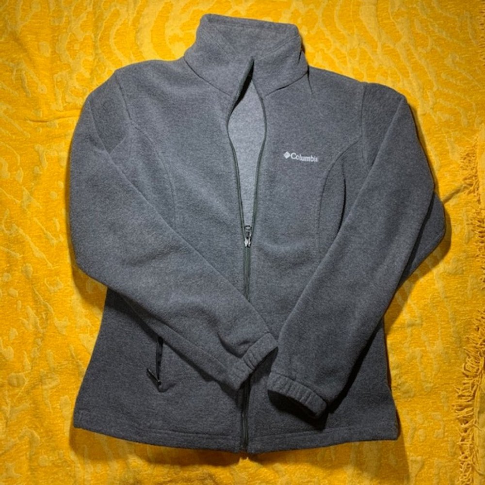 Columbia Fleece Zip Up Sweater